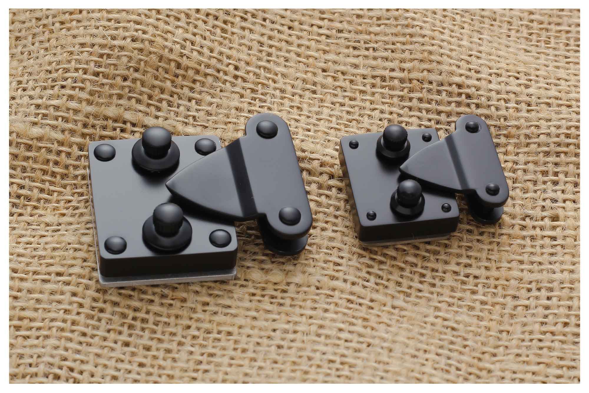 Black Square Hasp Lock – Made on Jupiter