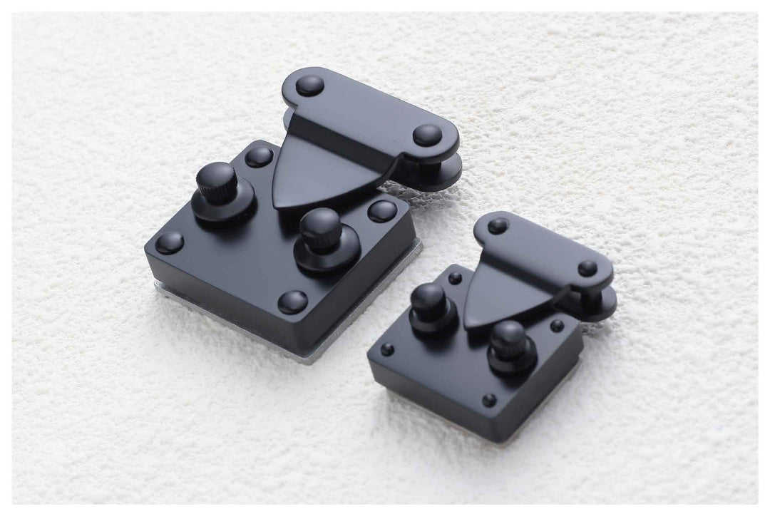 Black Square Hasp Lock