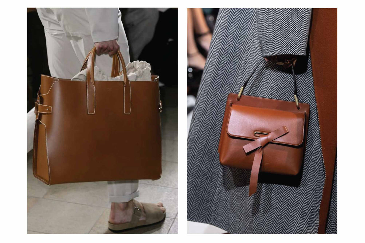 Chocolate Brown Boite Leather