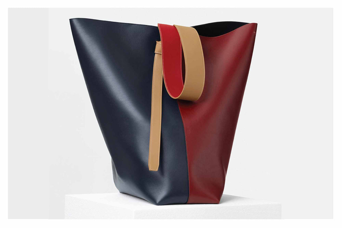 Navy Blue Boite Leather