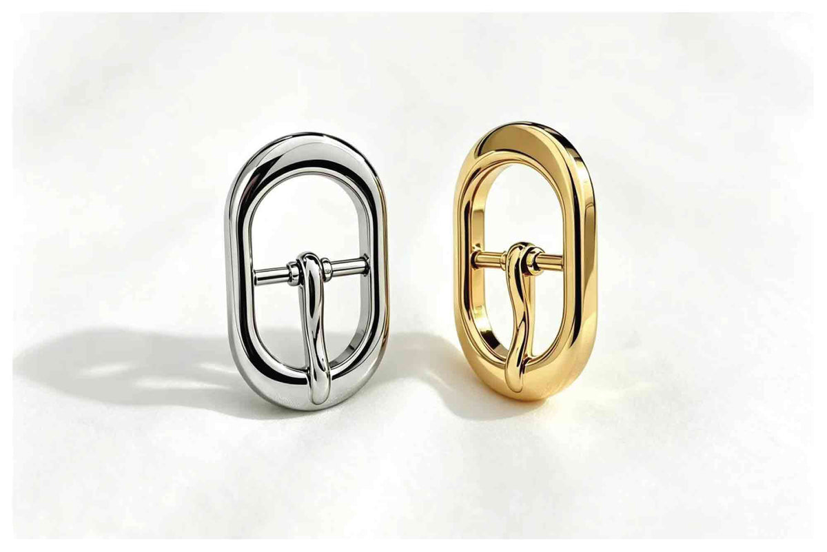 Classic Oval Single Prong Belt Buckle