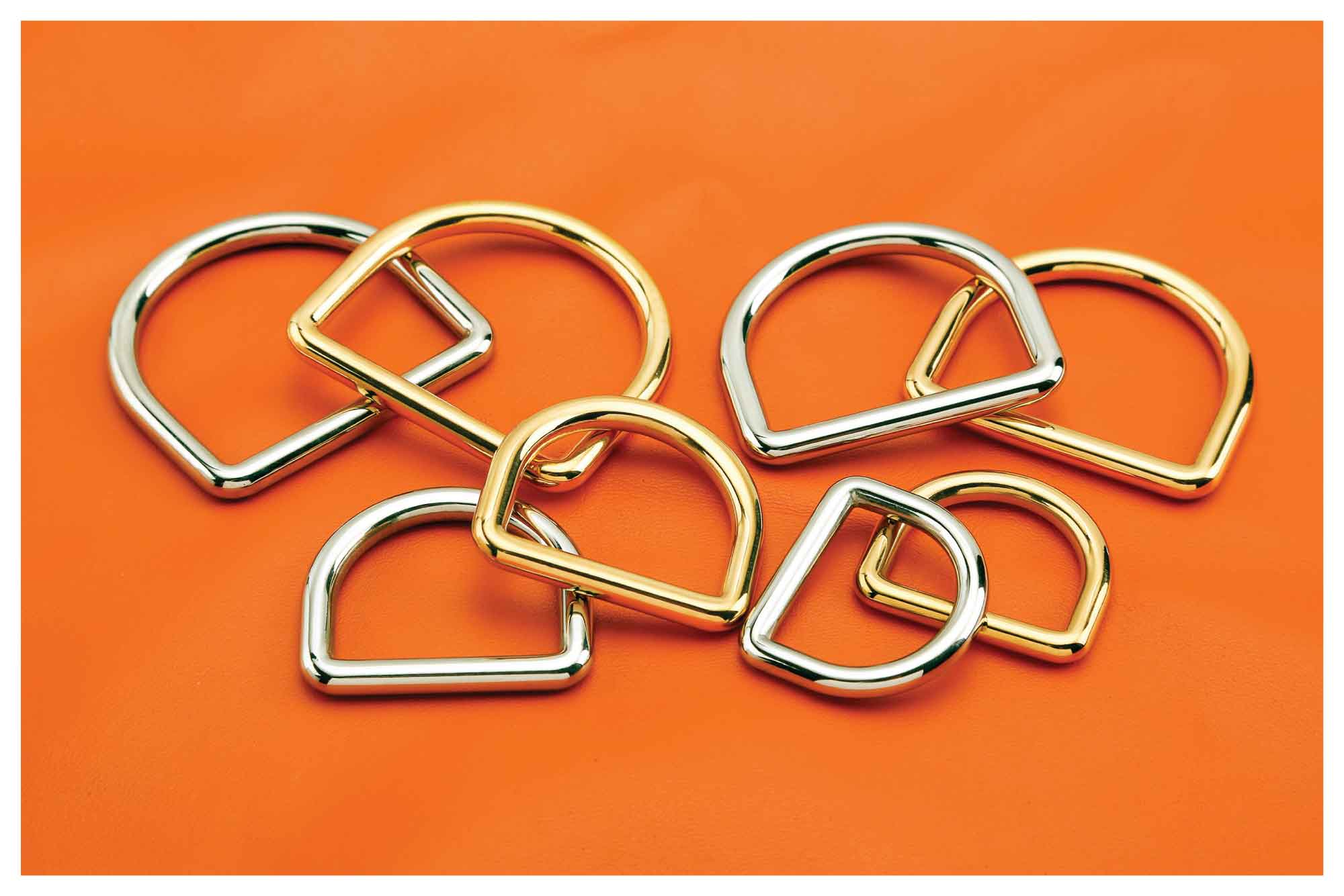 Extra Large Stainless Steel D-Ring – Made on Jupiter