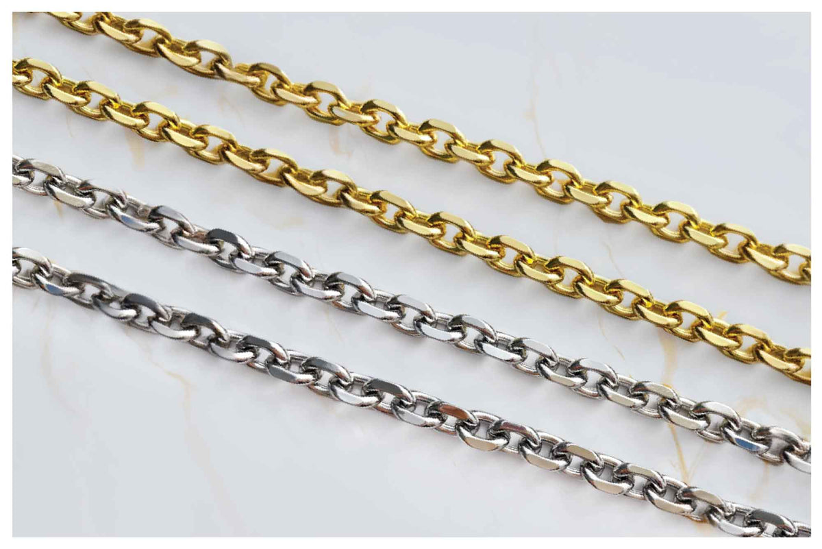 Faceted Dinky Chain