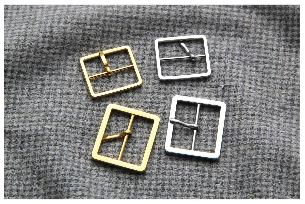 Flat Center Bar Buckle