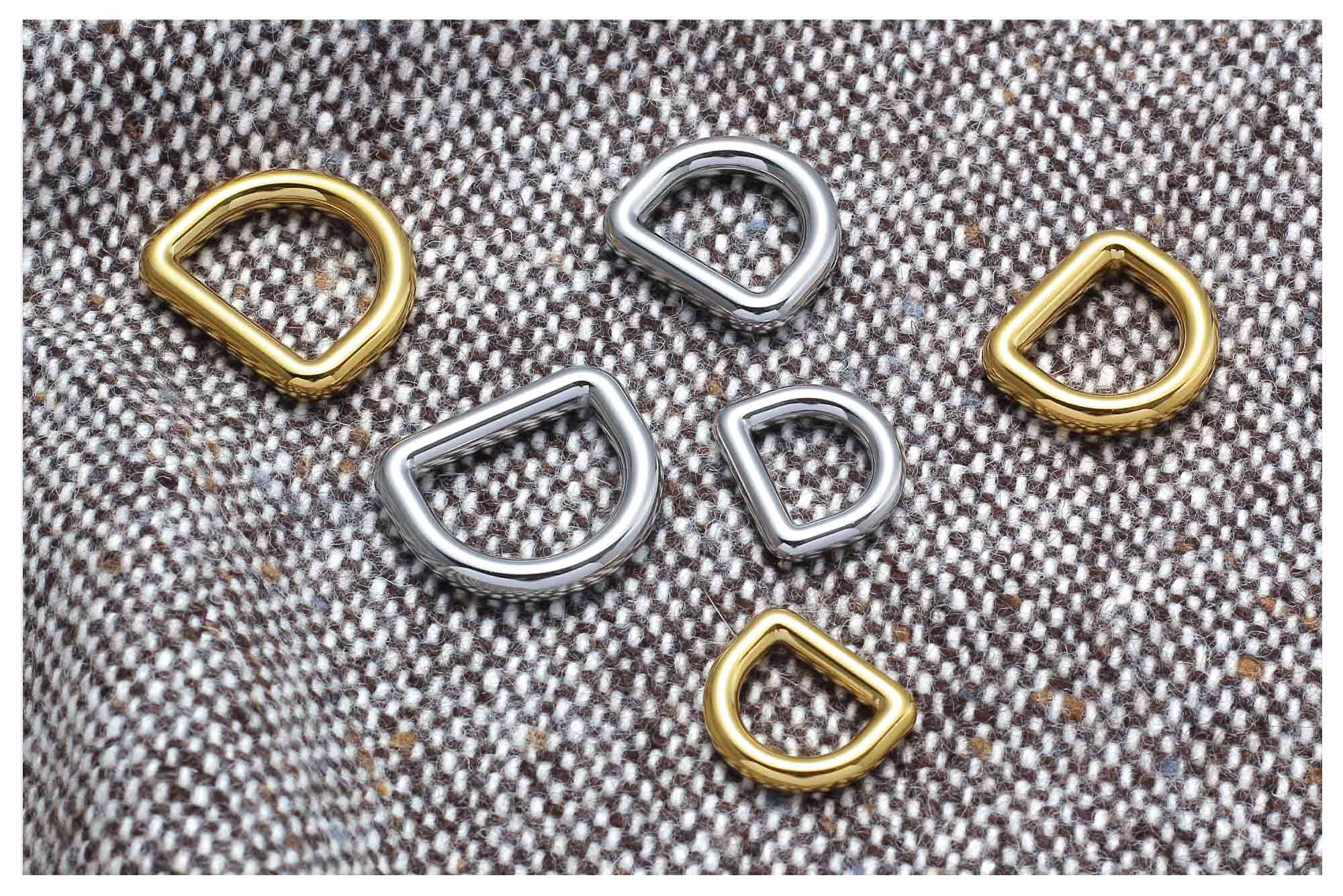 Heavy Solid Stainless Steel D-Ring – Made on Jupiter