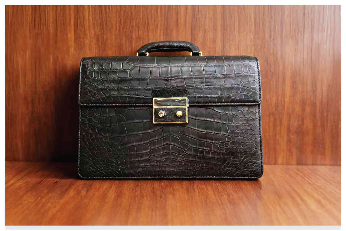 Milano Leather Inlay Lock