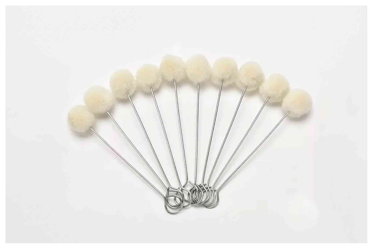 Natural Wool Ball Brush