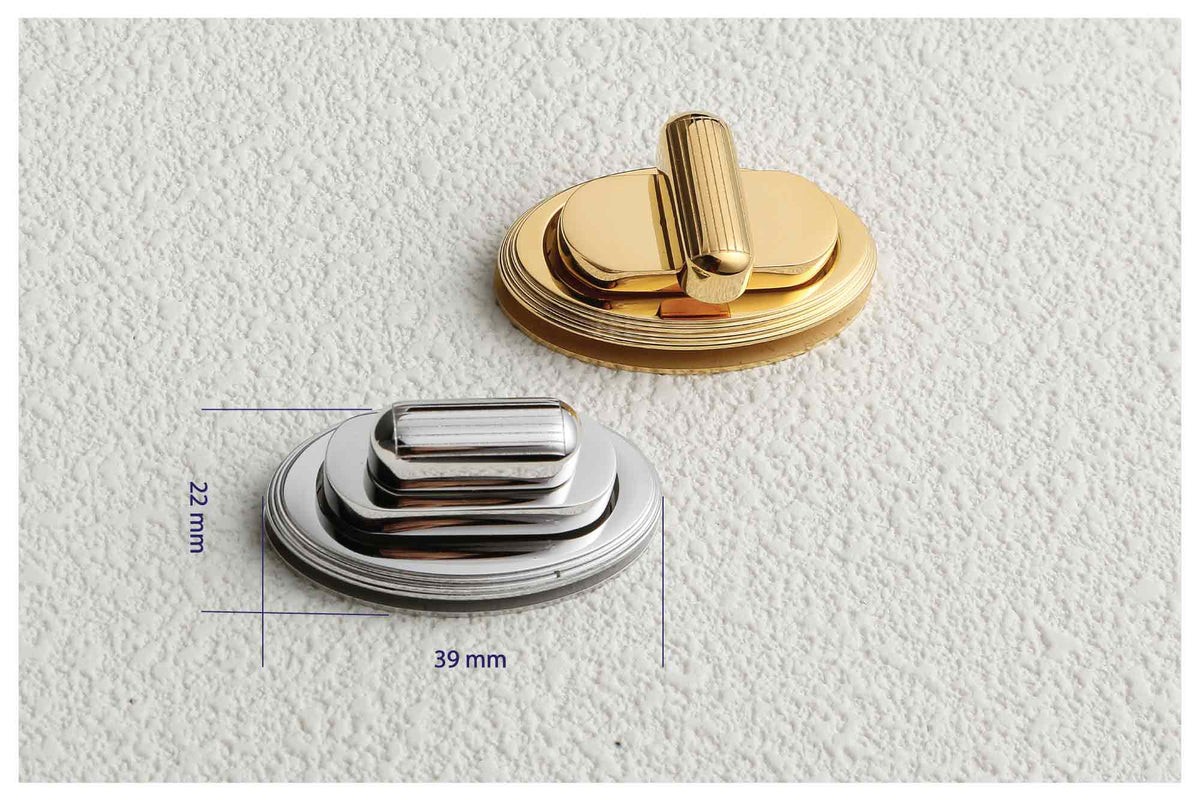 Oval Turn Lock