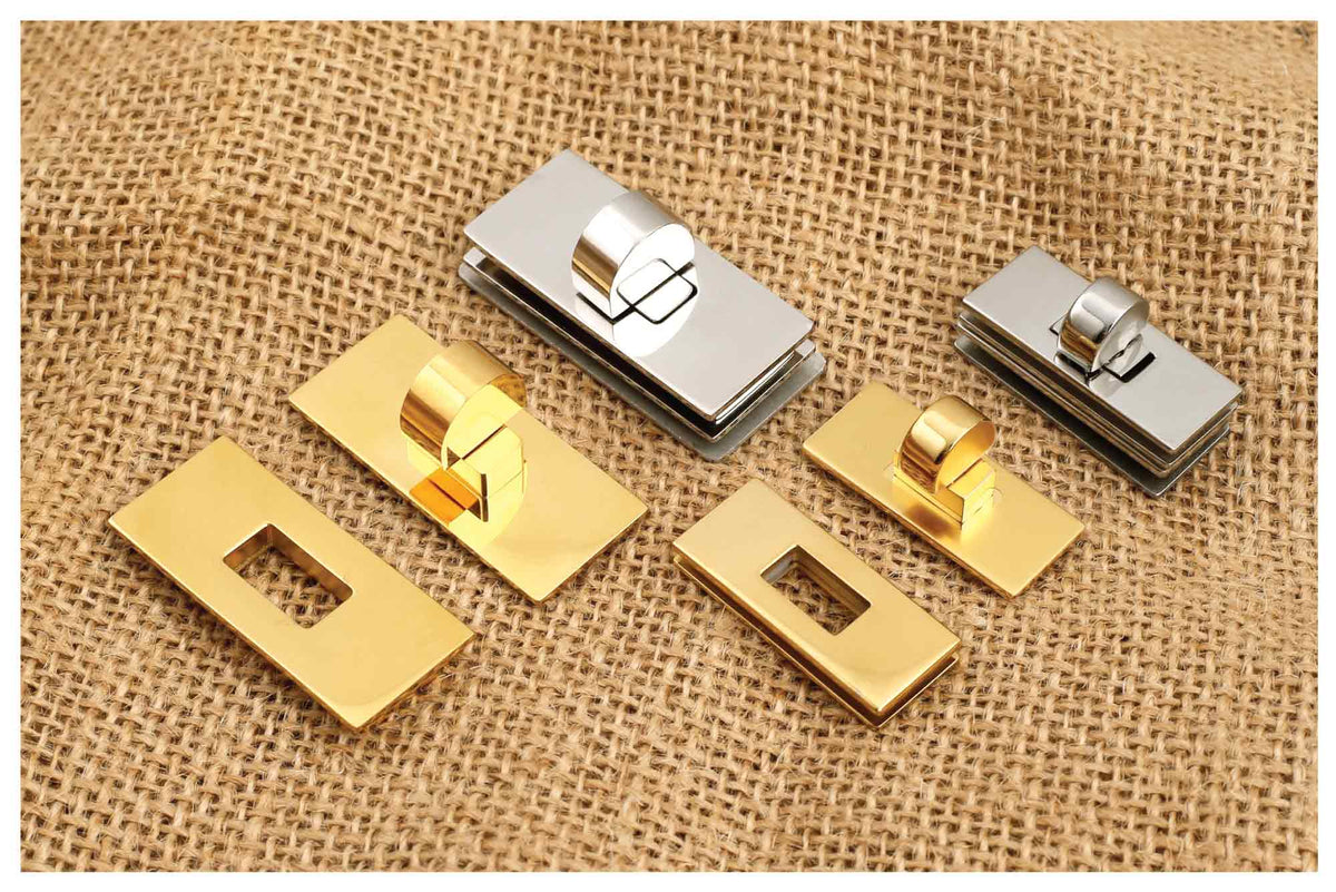 Molded Lock Rectangle Rectangle Turn Lock II – Made on Jupiter