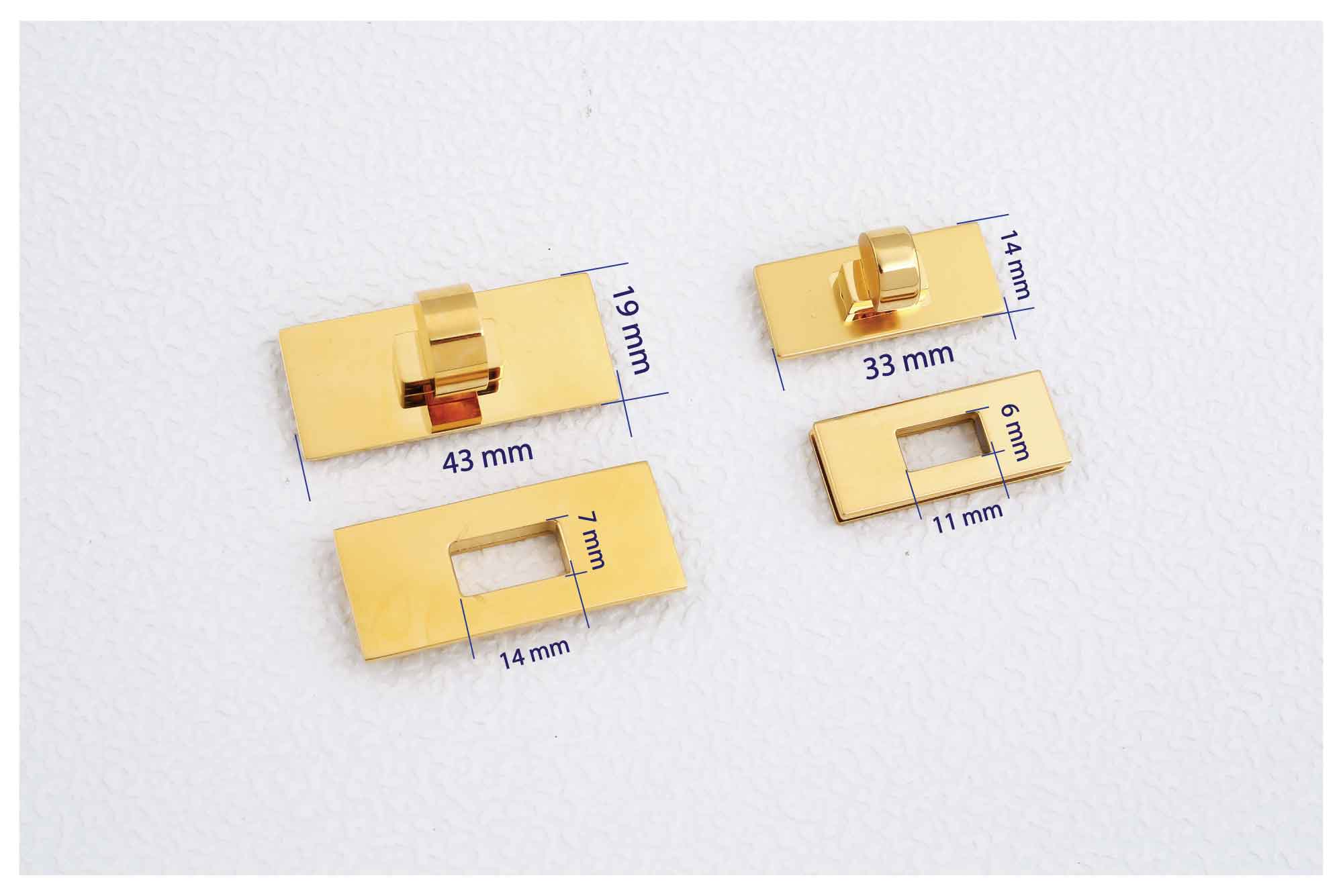 Rectangle Turn Lock II – Made on Jupiter
