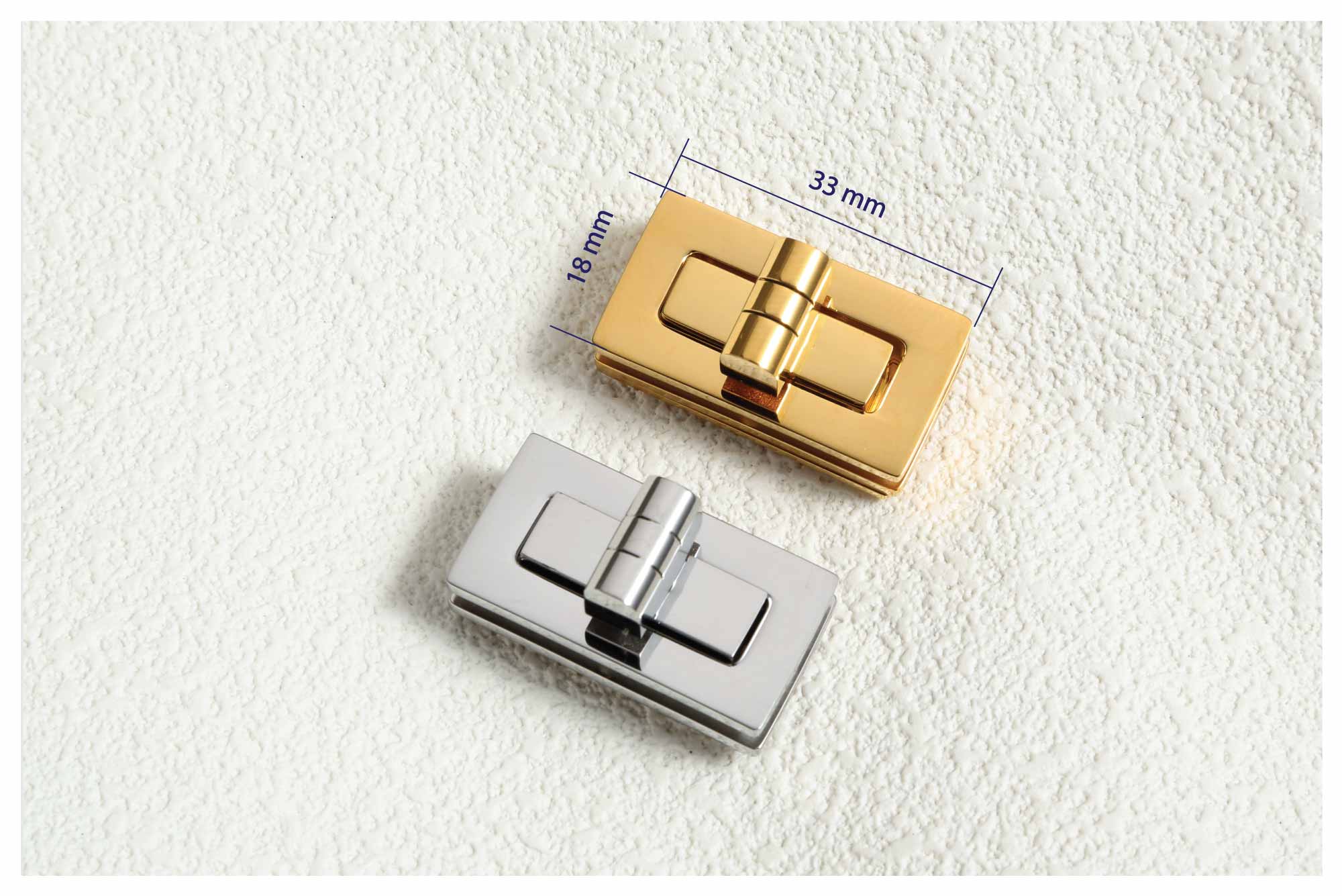 Molded Lock Rectangle Rectangle Turn Lock – Made on Jupiter