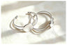 Round Bezel Cuff Bracelet