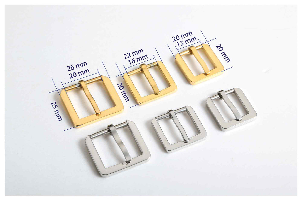 Square Heel Bar Buckle