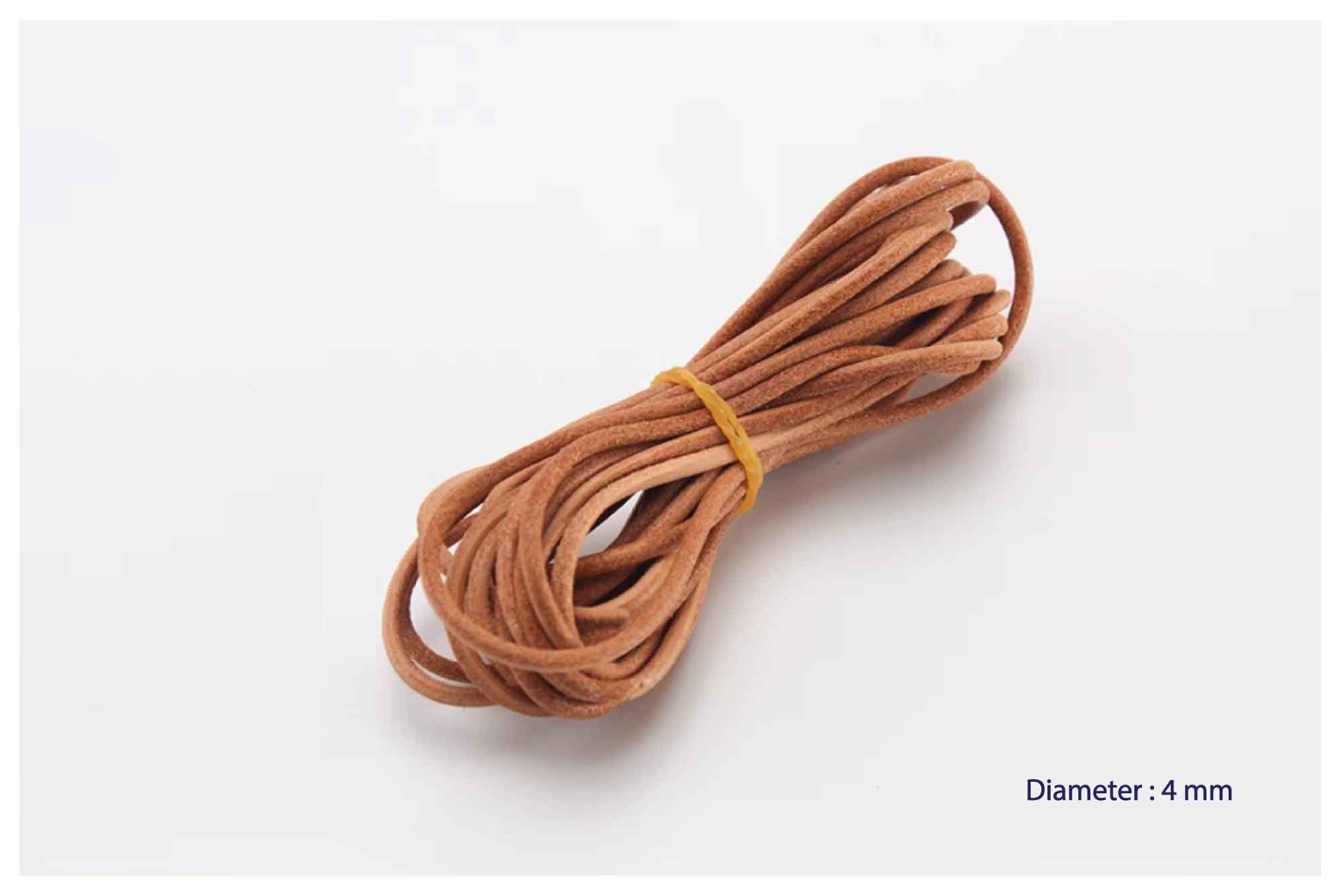 Vegetable Tanned Leather String – Made on Jupiter