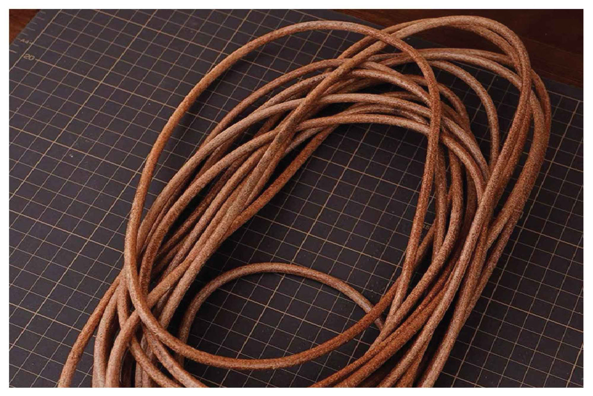 Vegetable Tanned Leather String