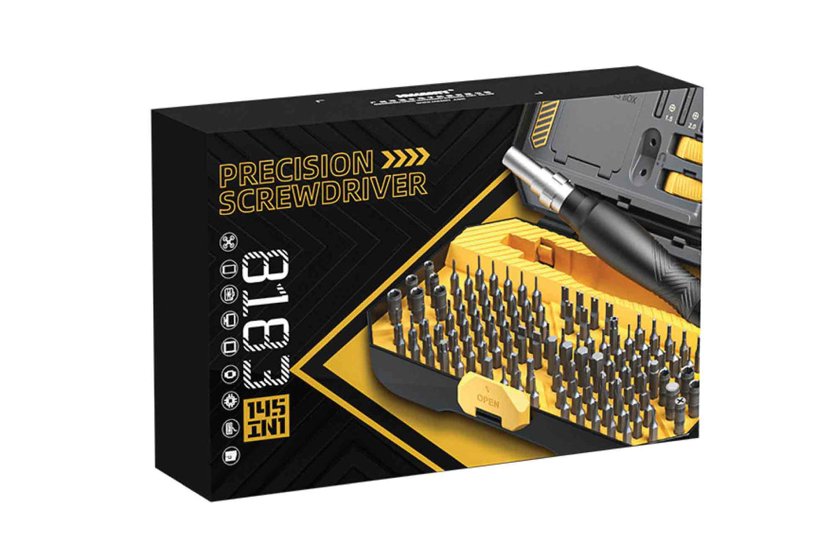 145-in-1 Professional Magnetic Mini Screwdriver Kit