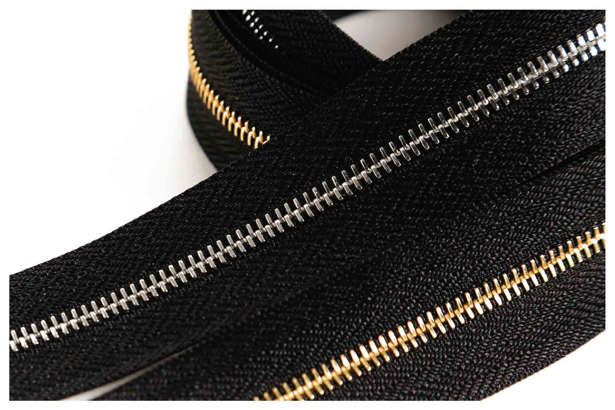 Italian Made Zipper Tape - Black – Made on Jupiter