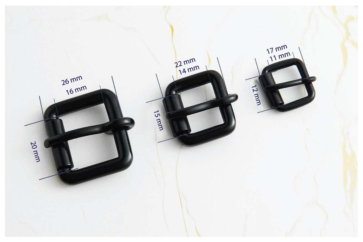 Black Roller Buckle