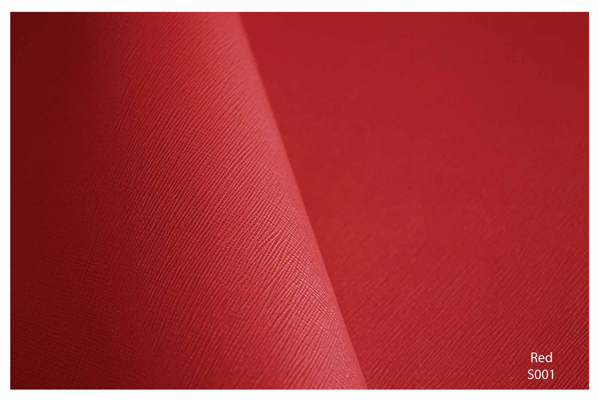 Red Saffiano Leather
