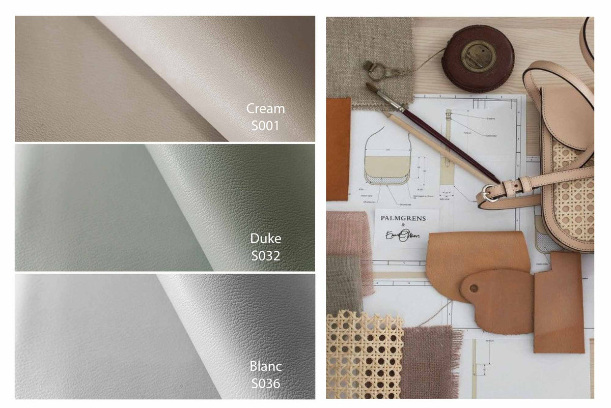 Cream French Alran Sully Leather