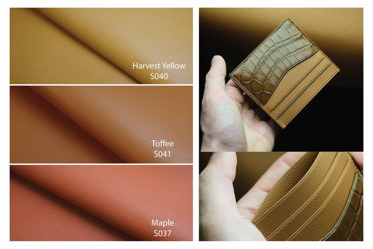 Harvest Yellow French Alran Sully Leather