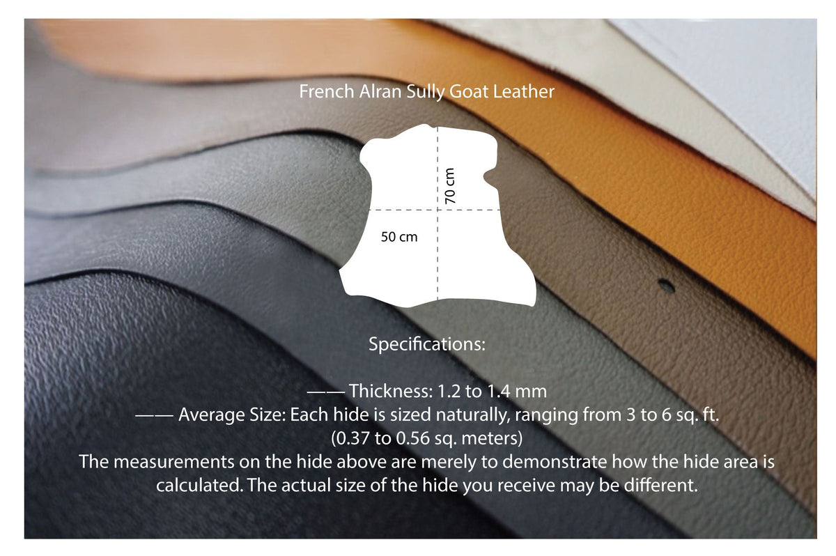 Beige French Alran Sully Leather