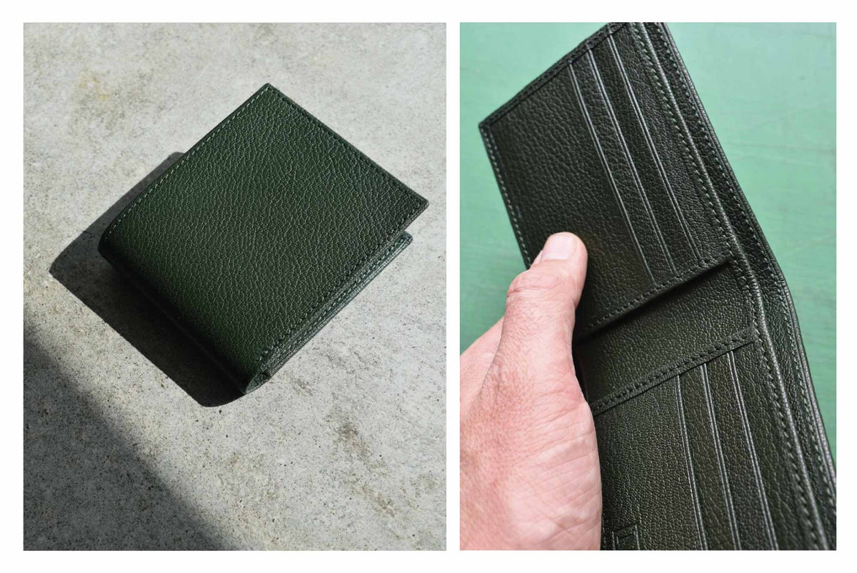 Vert Green French Alran Sully Leather
