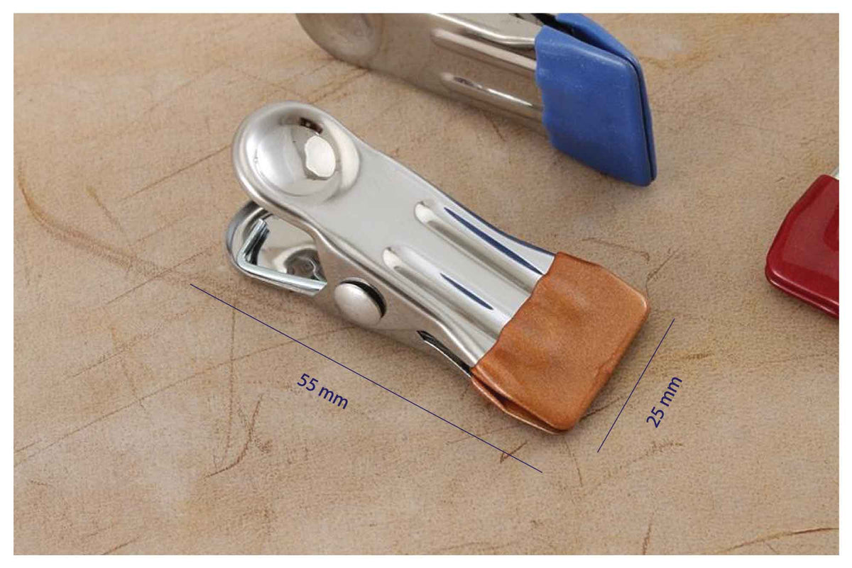 Leather Spring Clamps
